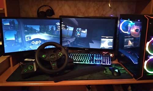 edinstven igralni volan